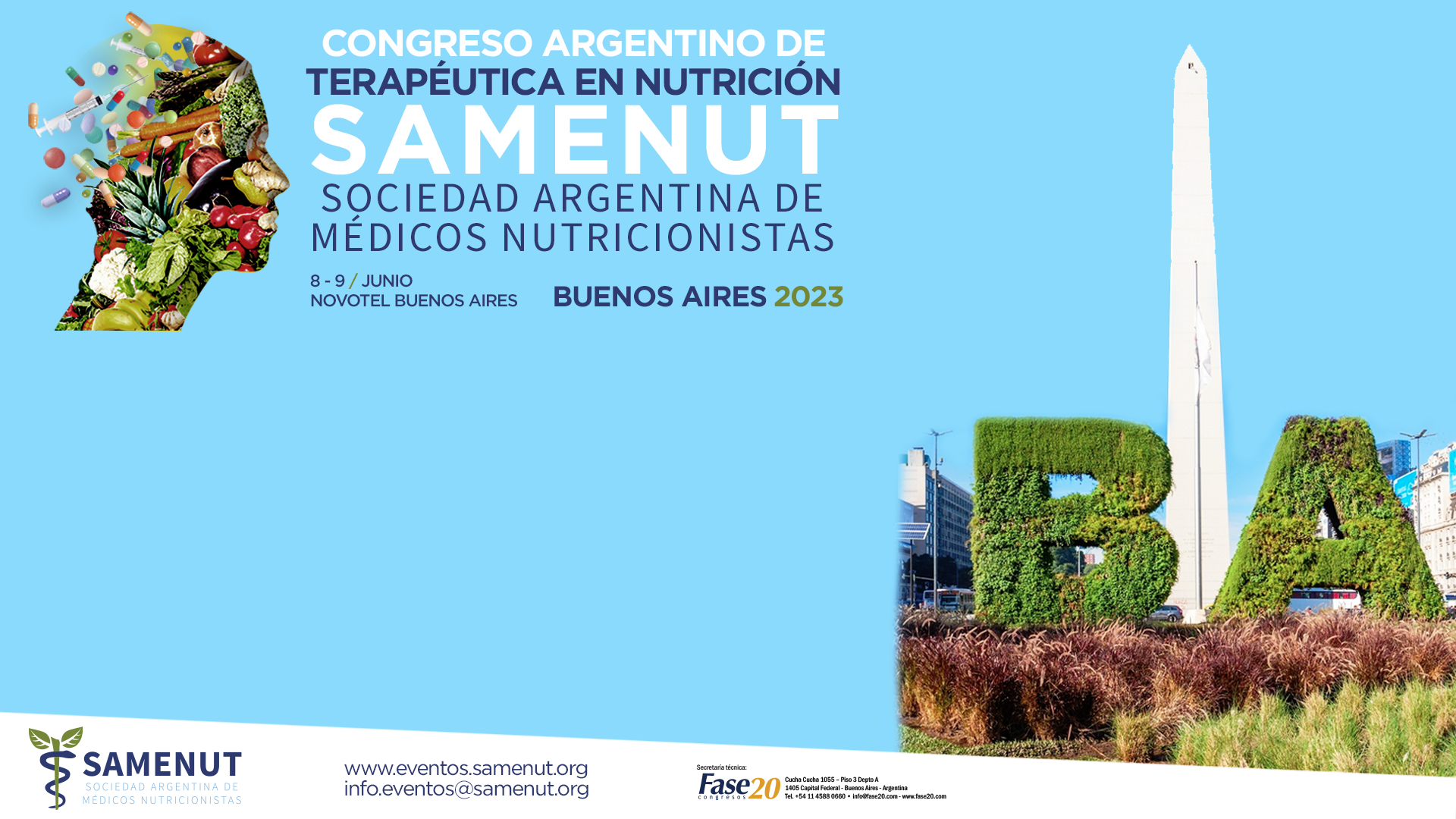 CONGRESO ARGENTINO DE TERAPÉUTICA EN NUTRICIÓN, SAMENUT - Plantilla